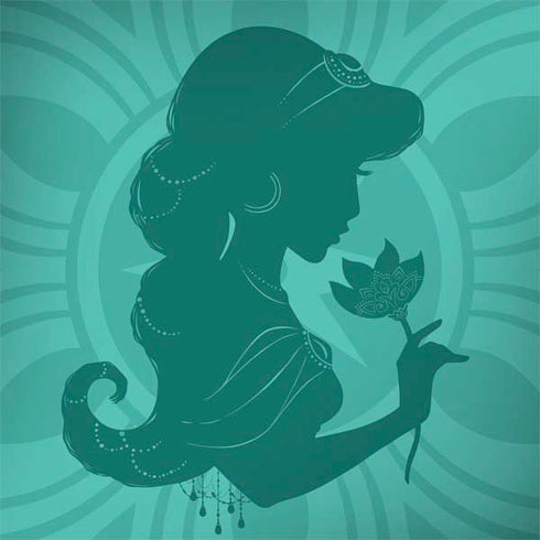 Disney Aladdin Princess Jasmine Silhouette Flower Surface Book 2 13.5in Skin